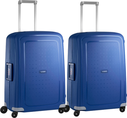 Samsonite S'Cure Spinner 69cm Duo Pack Dark Blue Main Image