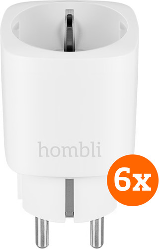 Hombli EU Smart Socket White 6-pack Main Image