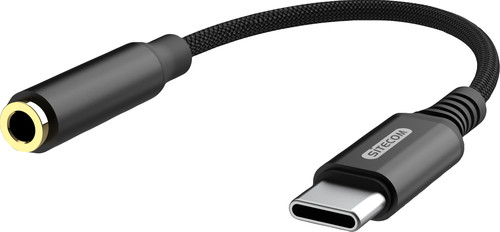 Sitecom USB-C naar 3,5 mm Jack Adapter Main Image