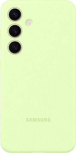 Samsung Galaxy S24 Siliconen Back Cover Groen Main Image