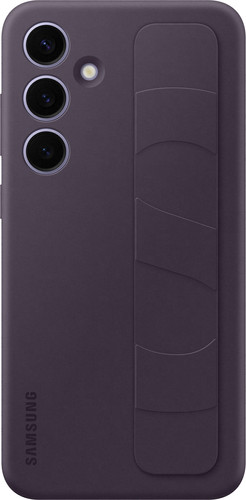 Samsung Galaxy S24 Plus Standing Grip Back Cover Dark Purple Main Image