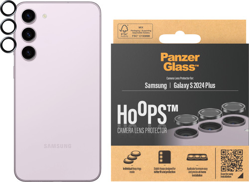 PanzerGlass Hoops Samsung Galaxy S24 Plus Camera Lens Protector Glass Main Image