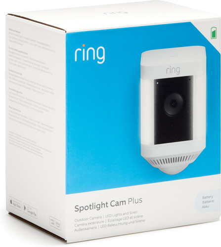 - DE BESTE RING SPOTLIGHT CAM PLUS - BATTERY - WIT