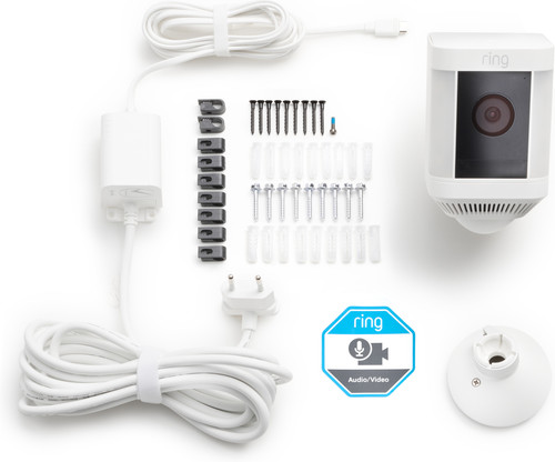 - DE BESTE RING SPOTLIGHT CAM PLUS - PLUG IN - WIT - 2-PACK