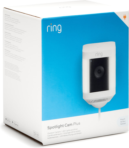 - DE BESTE RING SPOTLIGHT CAM PLUS - PLUG IN - WIT - 2-PACK