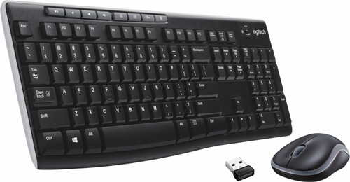 Logitech MK270 Draadloos Toetsenbord en Muis QWERTY Main Image