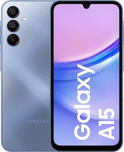 Samsung Galaxy A15 128GB Blauw 5G Main Image