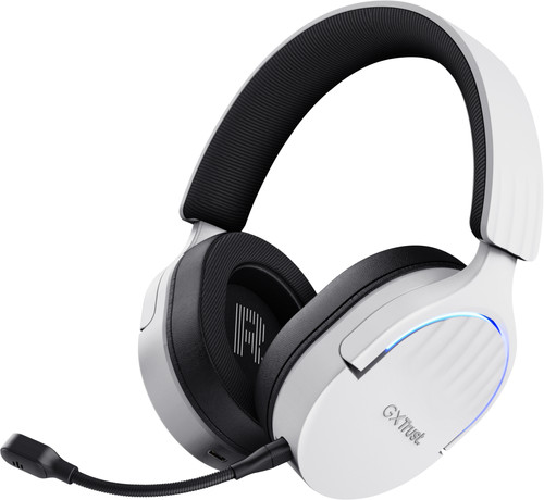 Trust Fayzo GXT491 Wireless PC/PlayStation Headset White Main Image