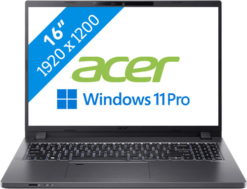 Acer TravelMate P2 16 (TMP216-51-TCO-71W7) QWERTY Main Image