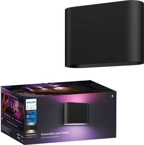 DE BESTE PHILIPS HUE DYMERA MUURLAMP - WHITE AND COLOR - ZWART