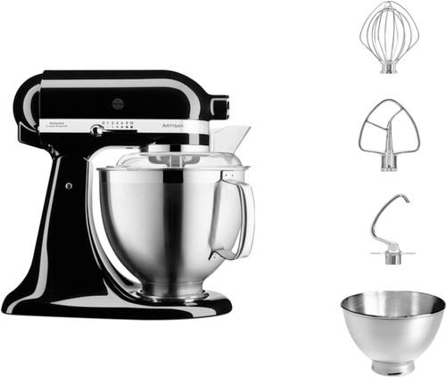 KitchenAid 5KSM185PSEOB Onyx Zwart Main Image