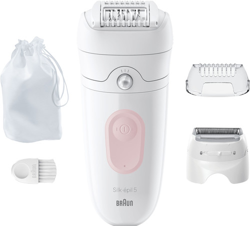 Braun Silk·épil 5 5-030 Wit/Flamingo Main Image