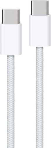 Apple USB-C to USB-C Cable 1m Nylon White Duo Pack Main Image