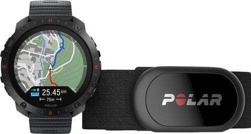 Polar Grit X2 Pro Titan Premium Outdoor Smart Watch - Brons/Zwart - S/L