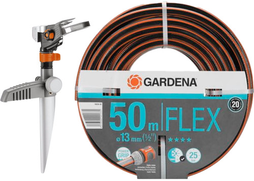 Gardena Comfort FLEX Tuinslang 1/2 + Premium sproeier Main Image