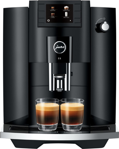 - DE BESTE KOFFIEMACHINE: JURA E6 Piano Black (EC)