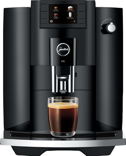 DE BESTE KOFFIEMACHINE: JURA E6 Piano Black (EC)