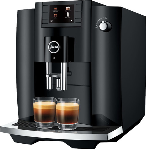 DE BESTE KOFFIEMACHINE: JURA E6 Piano Black (EC)