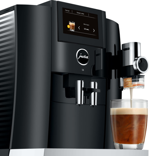 DE BESTE JURA C8 PIANO BLACK (EA) KOFFIEMACHINE