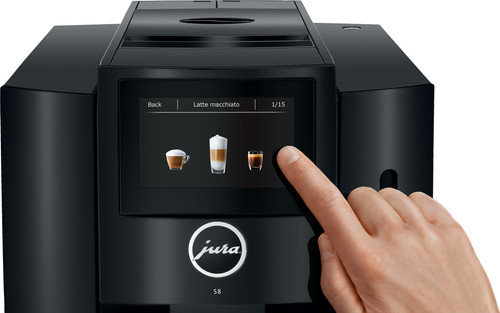 DE BESTE JURA C8 PIANO BLACK (EA) KOFFIEMACHINE
