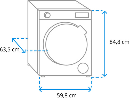 Bosch WNG254A9BY i-DOS - 10,5/6 kg visual Coolblue 1