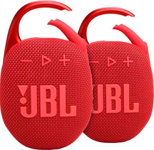 JBL Clip 5 Red 2-pack Main Image