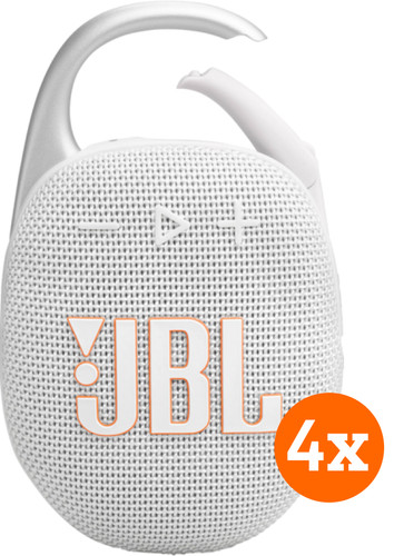 JBL Clip 5 White 4-pack Main Image