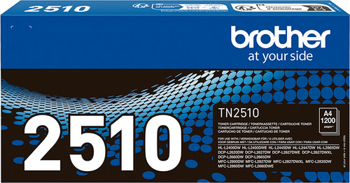 Brother TN-2510 Toner Cartridge Black Main Image