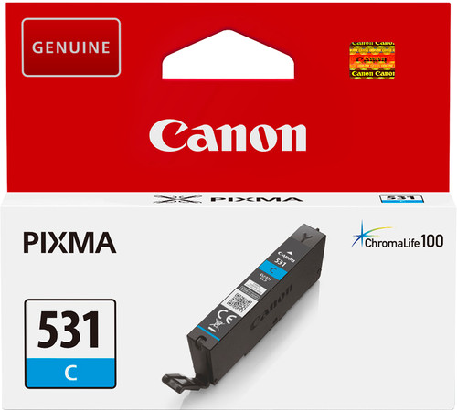 Canon CLI-531C Cartridge Cyaan Main Image