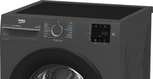 Beko BM3WFT3841A SteamCure detail