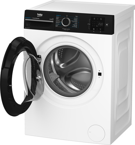 Beko BM3WFT3841B SteamCure inside