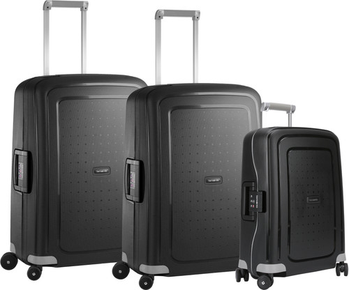 Samsonite S'cure Spinner 69+55+69cm Black kofferset Main Image