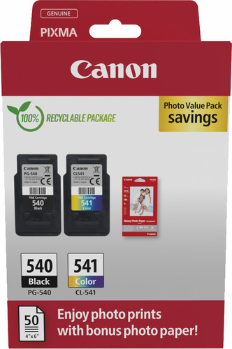 Canon PG-540/CL-541 Cartridges Combo Pack Main Image