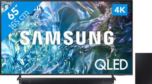 Samsung QLED 4K 65Q64D (2024) + Soundbar Main Image