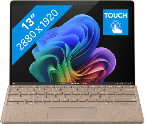 Microsoft Surface Pro Copilot+ PC Snapdragon X Plus / 16GB / 512GB Dune voorkant