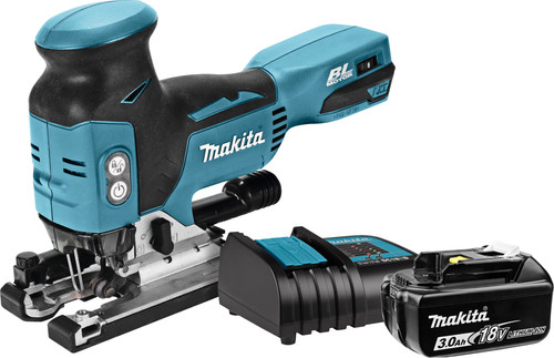 Makita DJV181ZJ + 3.0Ah Battery and Charger Main Image