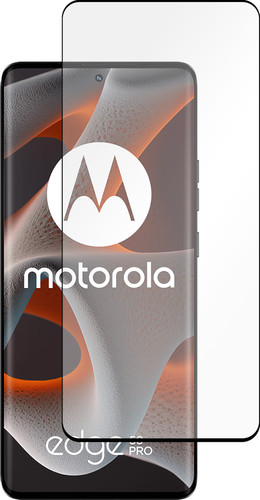 Just In Case Full Cover Motorola Edge 50 Pro Screenprotector Zwart Main Image