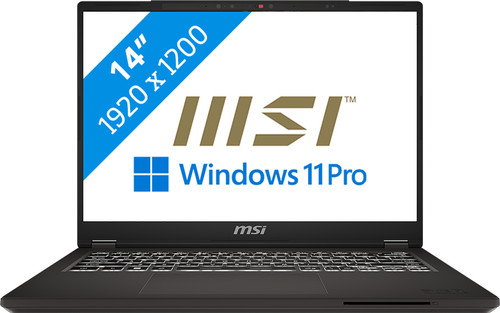 MSI Commercial 14 H A13MG vPro-200NL QWERTY Main Image