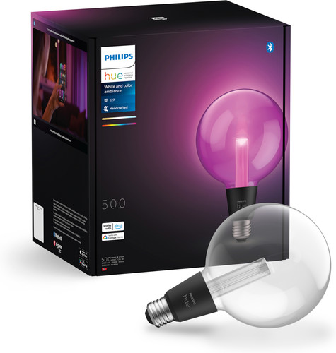 Philips Hue Lightguide Globe XL White and Color E27 Main Image