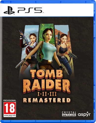 Tomb Raider I-III Remastered Starring Lara Croft PS5 Main Image