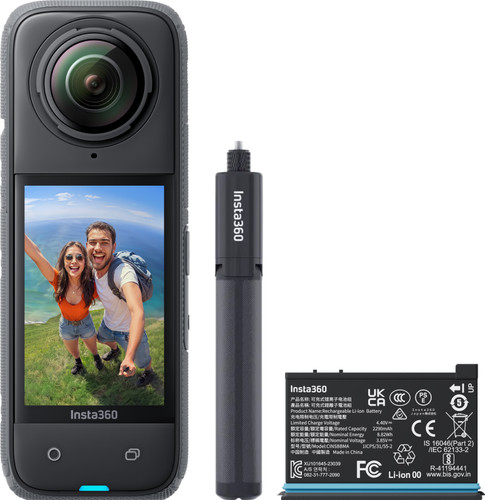 Insta360 X4 + Battery + Invisible Selfie Stick Main Image