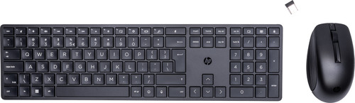 HP 650 Wireless Keyboard and Mouse Set Black QWERTY Main Image