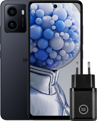 HMD Pulse+ 128GB Blauw 4G + BlueBuilt Oplader met Usb A Poort 18W Zwart Main Image