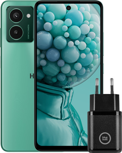 HMD Pulse+ 128GB Groen 4G + BlueBuilt Oplader met Usb A Poort 18W Zwart Main Image