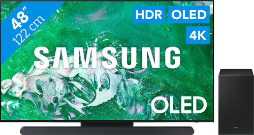 Samsung OLED 4K 48S90D (2024) + Soundbar Main Image