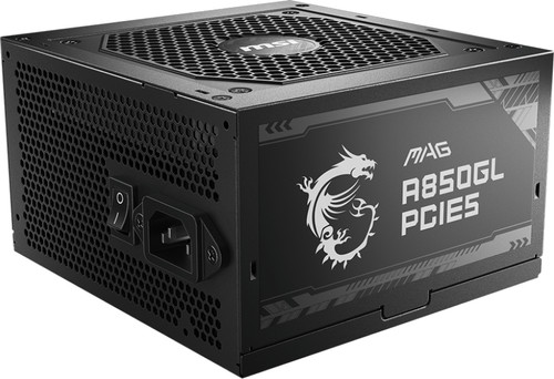 MSI MAG A850GL PCIE5 achterkant