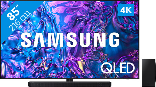 Samsung QLED 4K 85Q70D (2024) + Soundbar Main Image