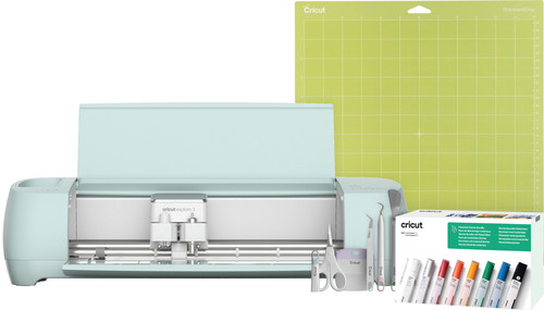 Cricut Explore 3 + Starter Bundle + Tool Set + Cutting Mat Main Image