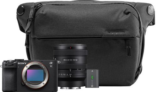 Sony A7C II Black Travel Kit Main Image