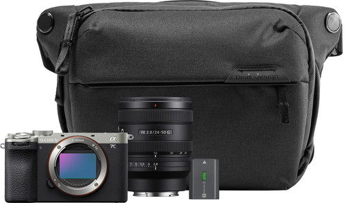 Sony A7C II Zilver Travel Kit Main Image